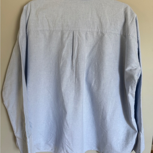 Quince Organic Cotton Boxy Oxford pale blue - Picture 2 of 3